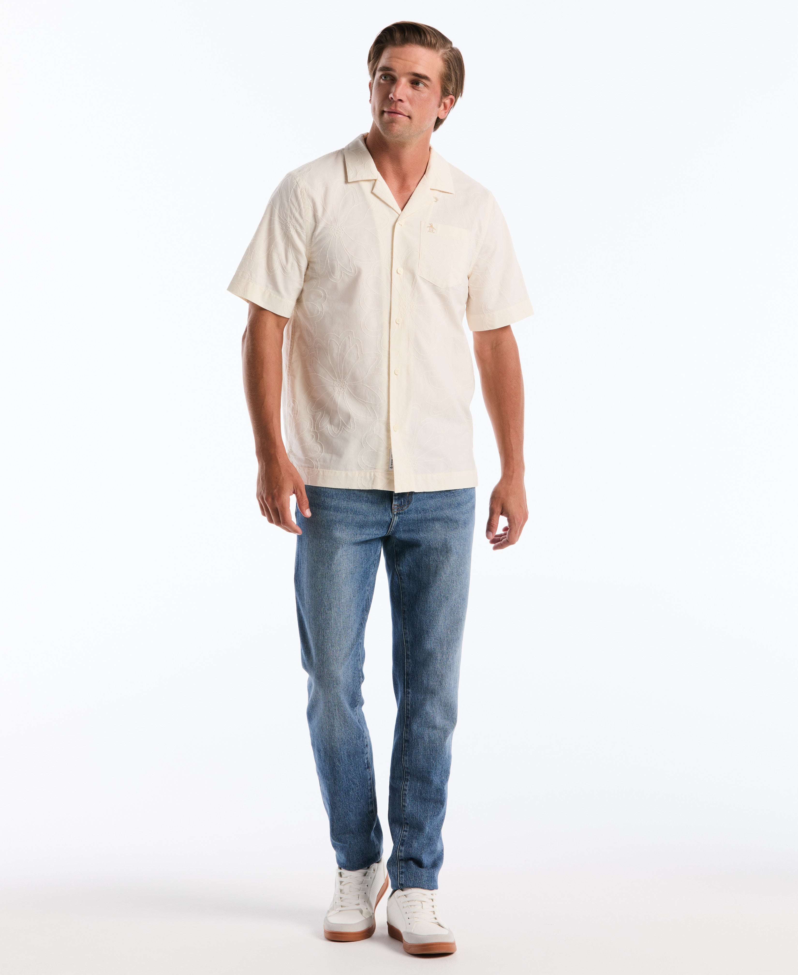 All-Over Flower Camp Shirt