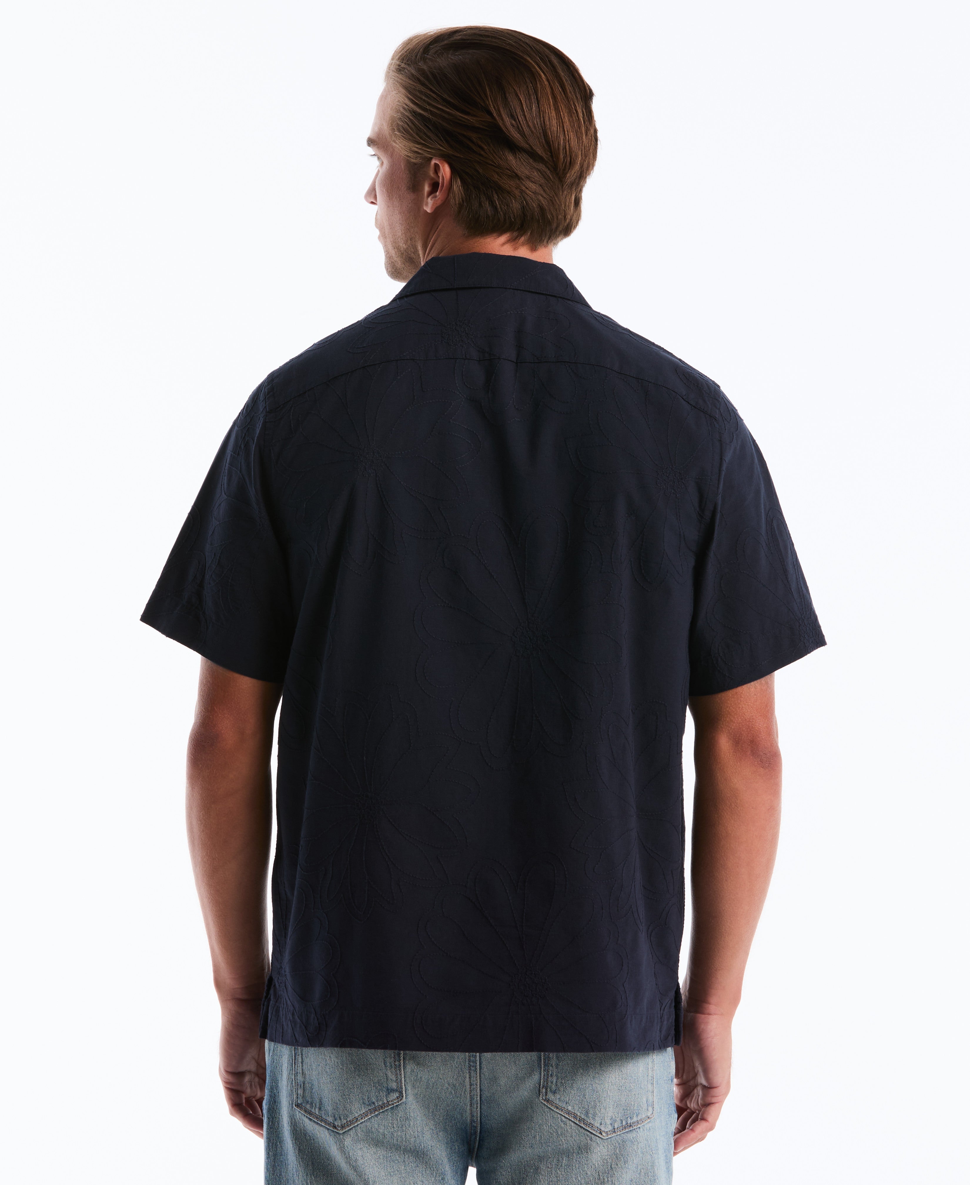 All-Over Flower Camp Shirt