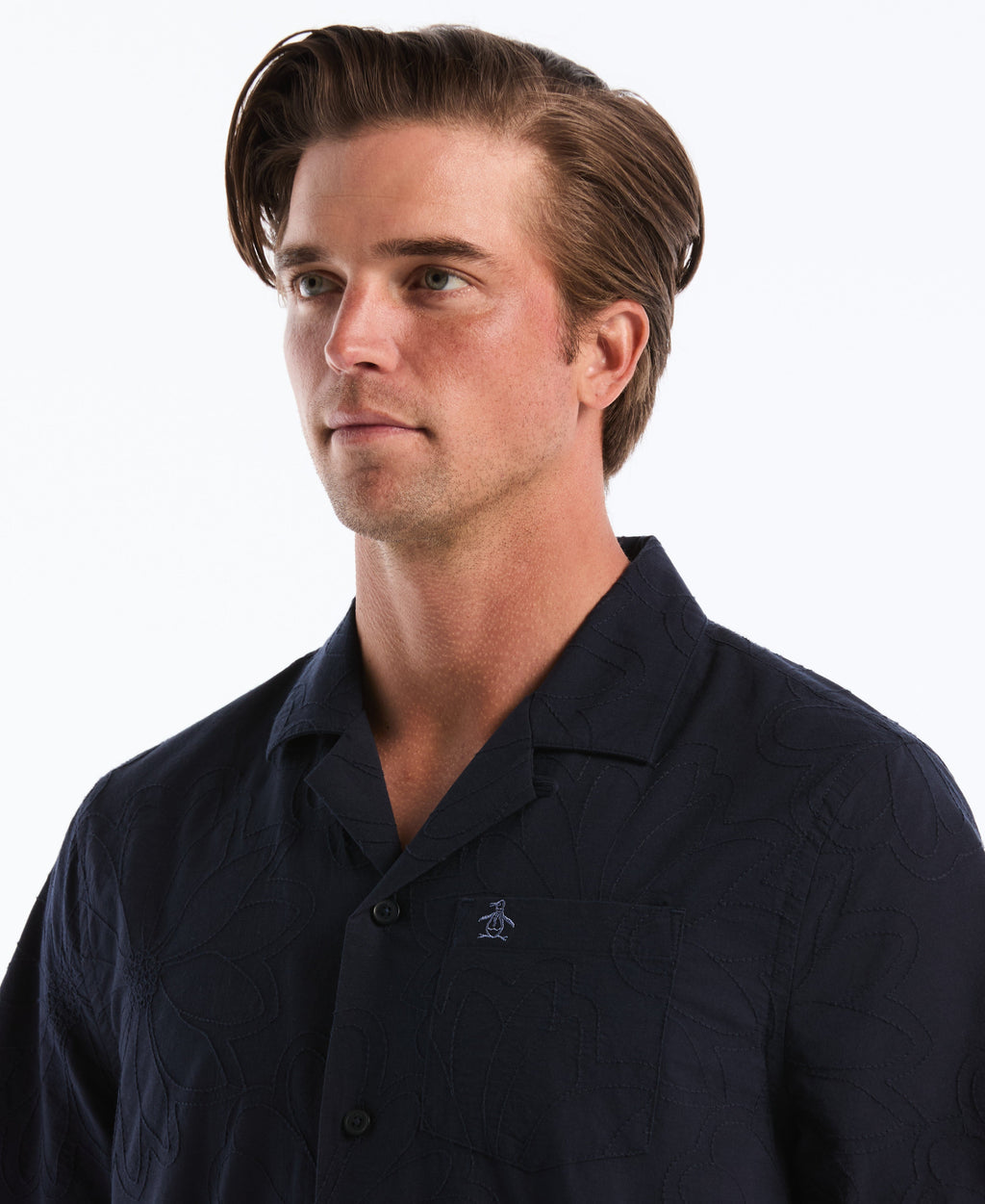 All-Over Flower Camp Shirt