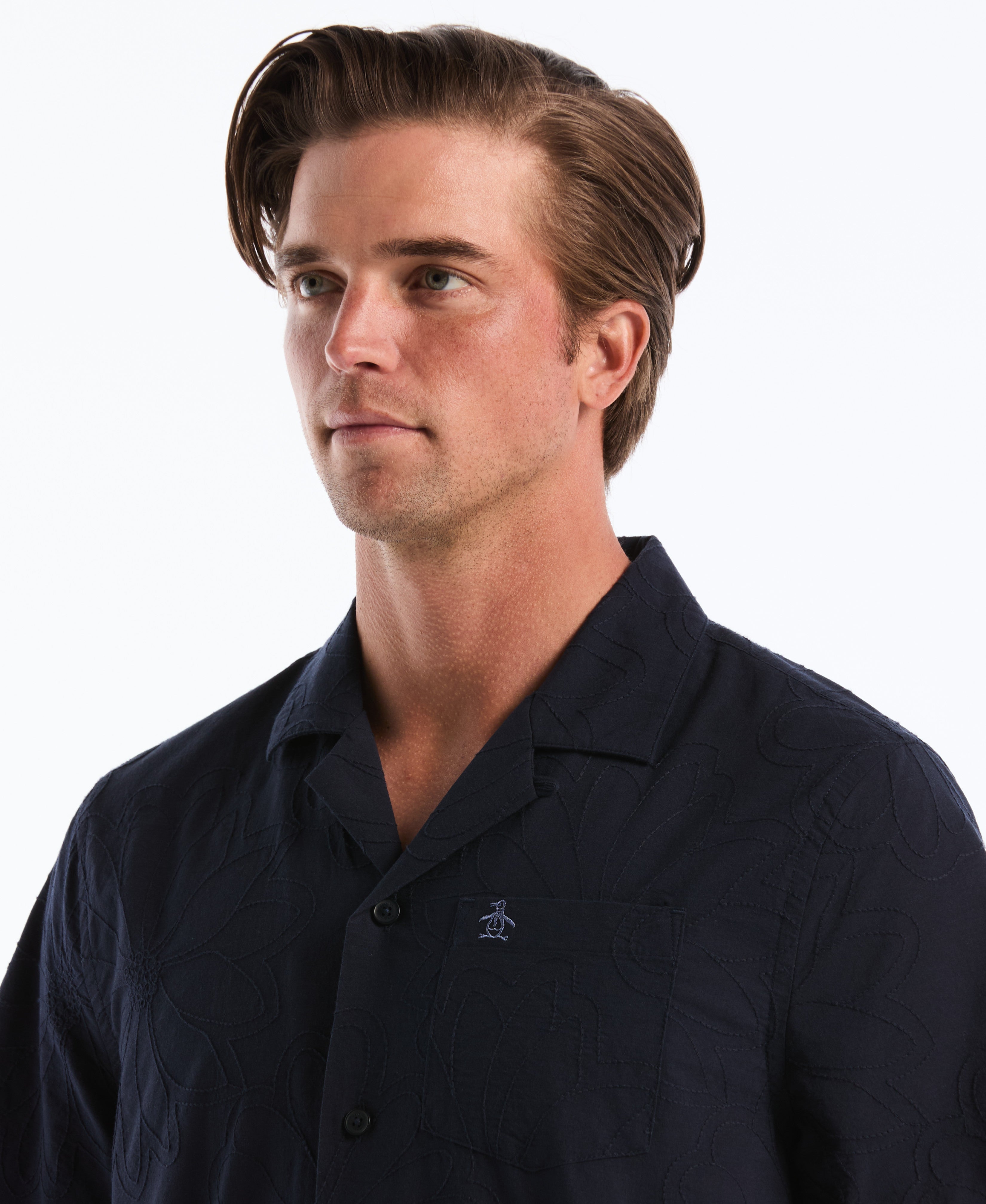 All-Over Flower Camp Shirt