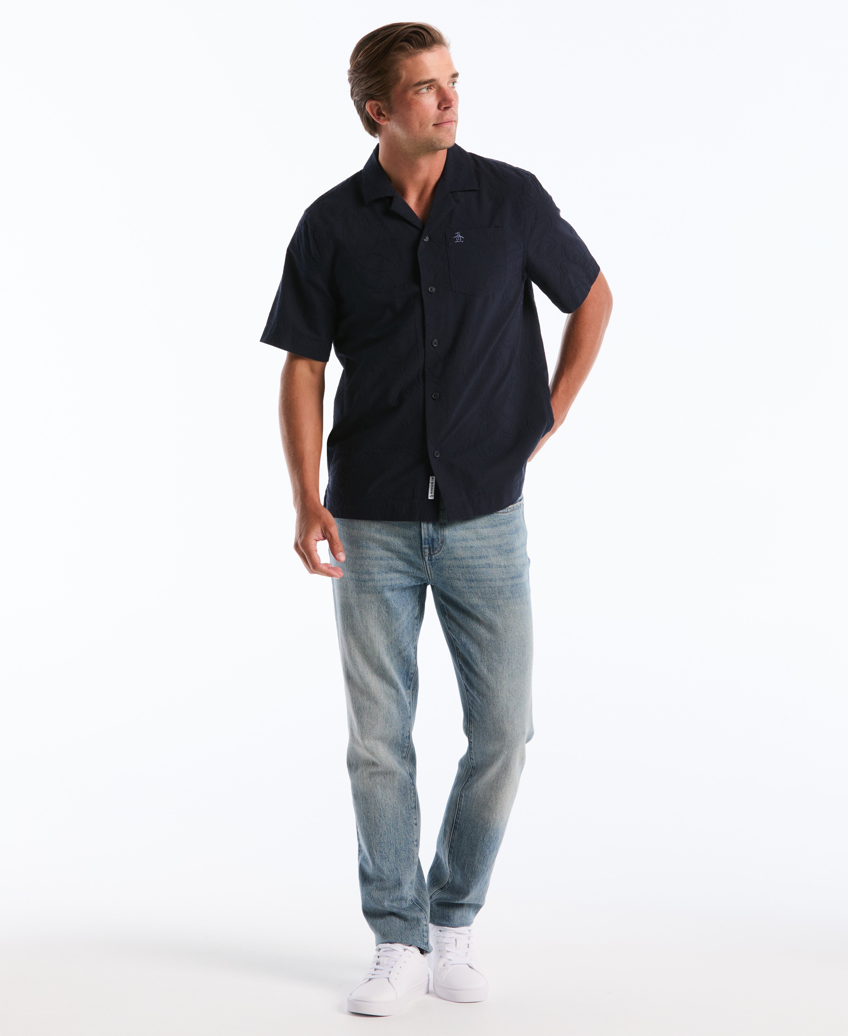 All-Over Flower Camp Shirt