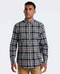 All-Over Plaid Button-Down Shirt