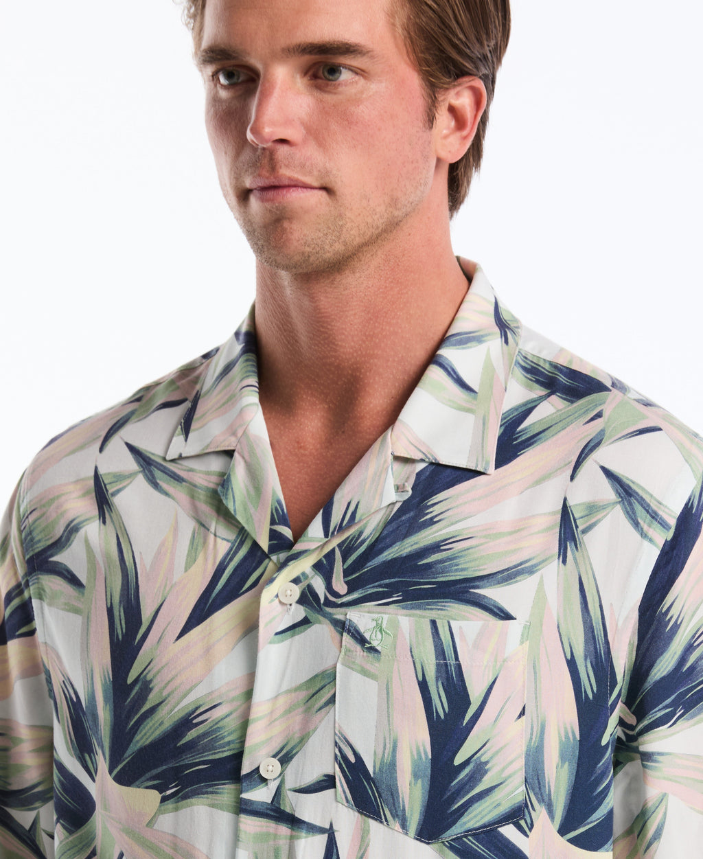 All-Over Succulent Camp Shirt