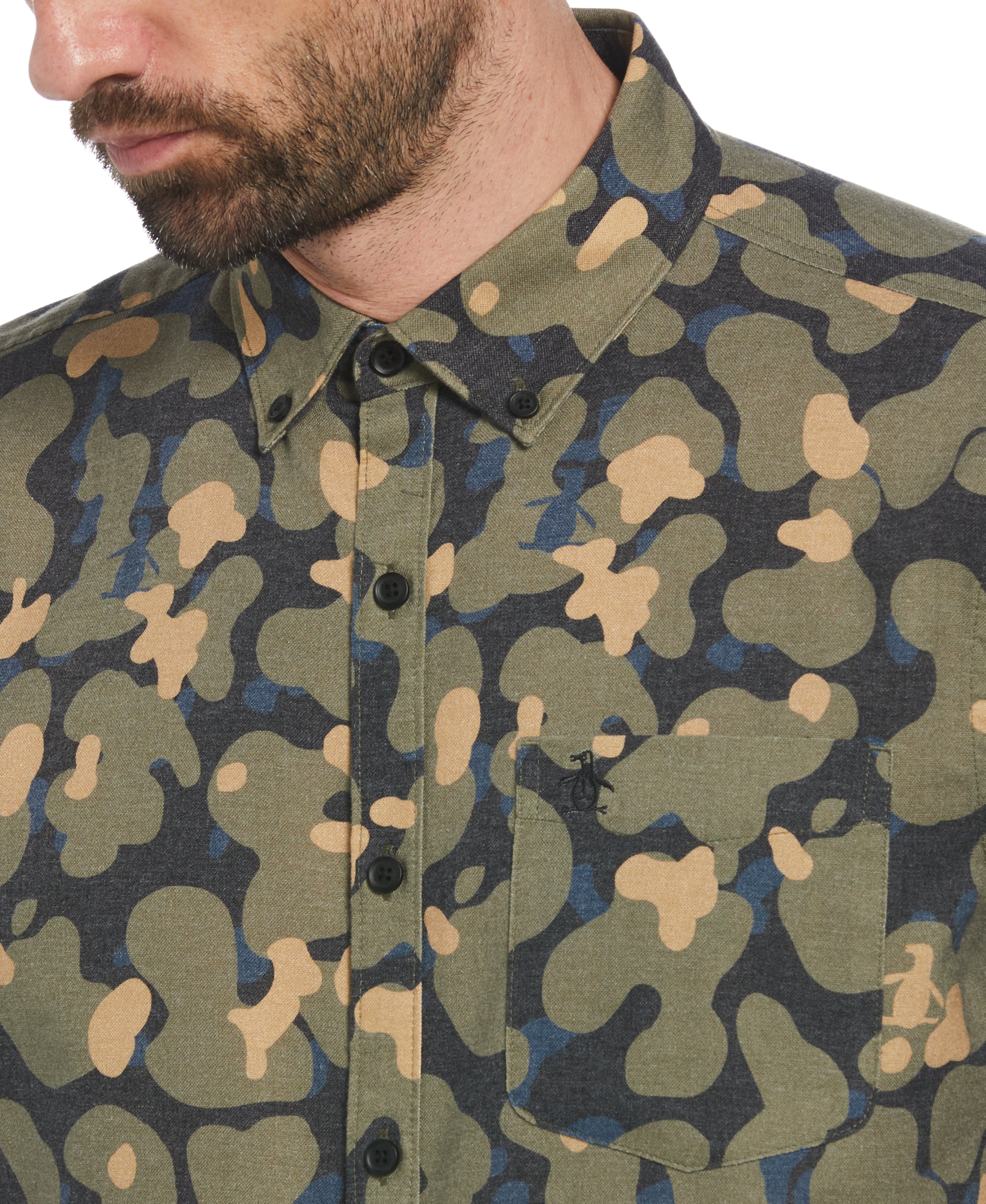 Camo Print Shirt