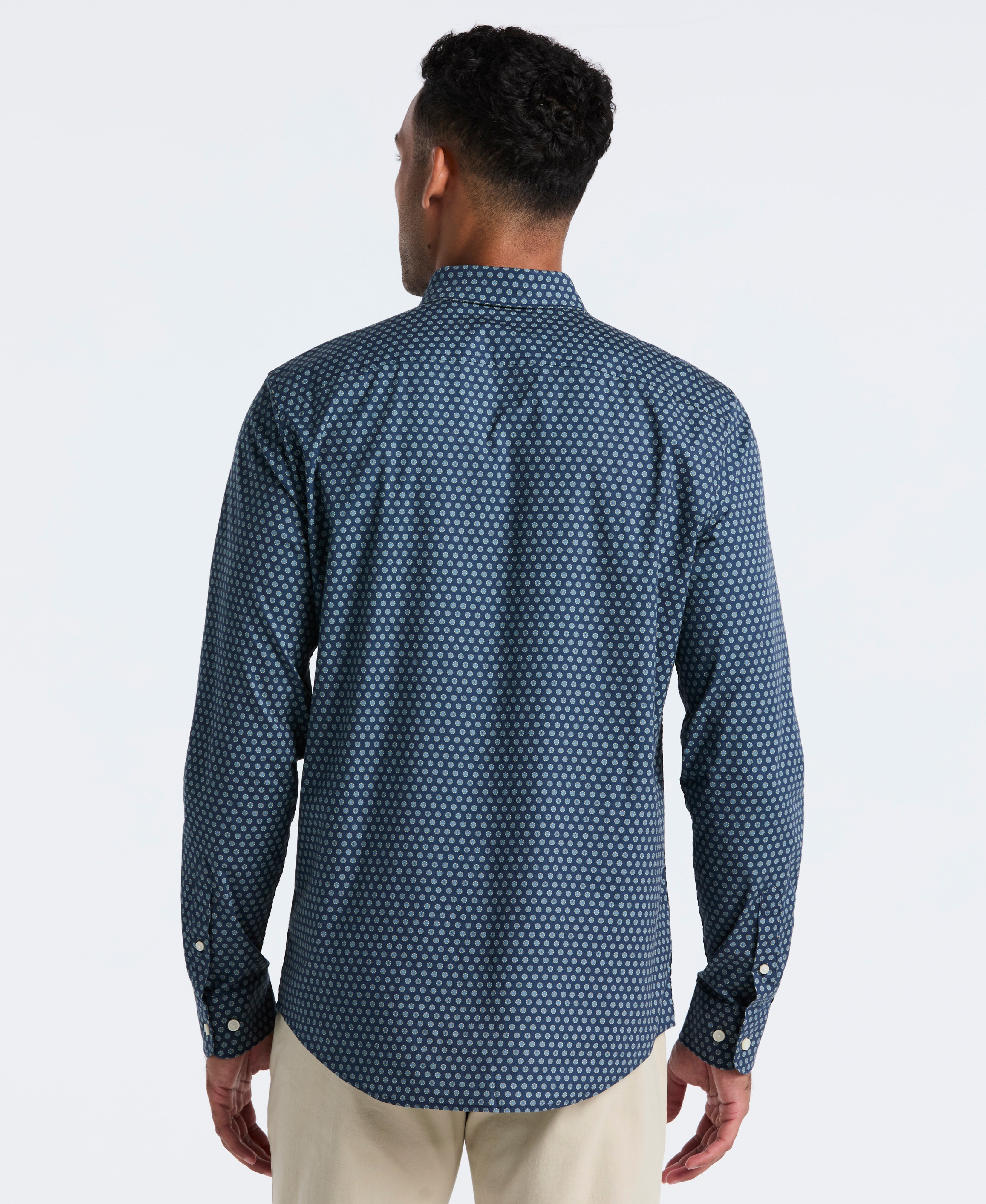 Cotton Chip Print Shirt