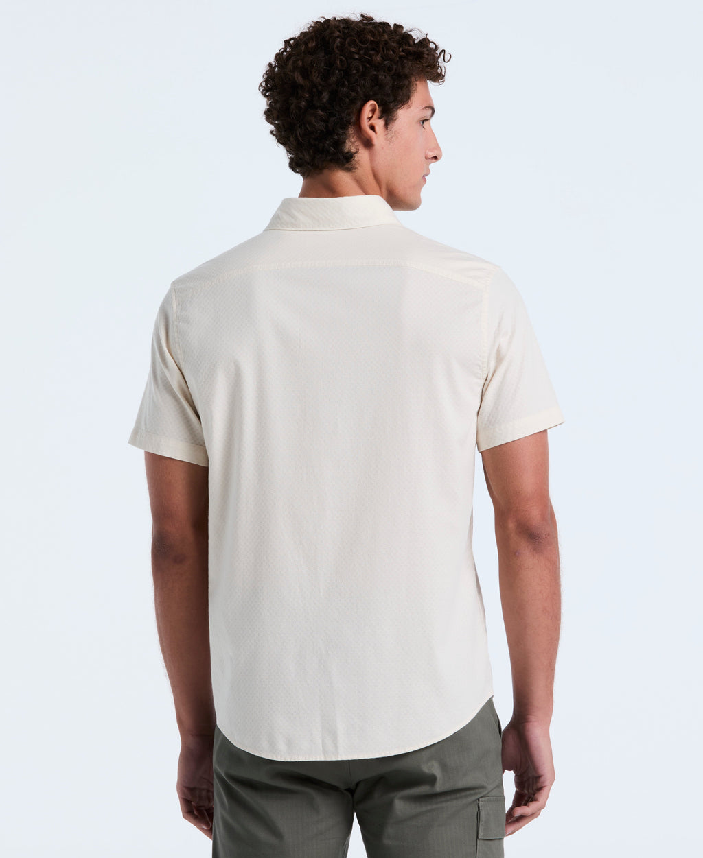 Cotton Dobby Check Shirt