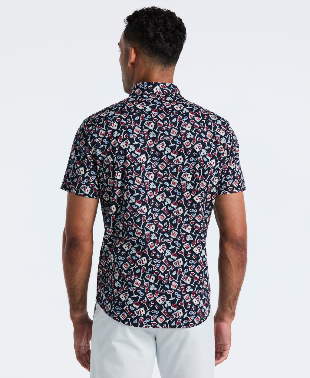 Cotton Drinks Print Shirt