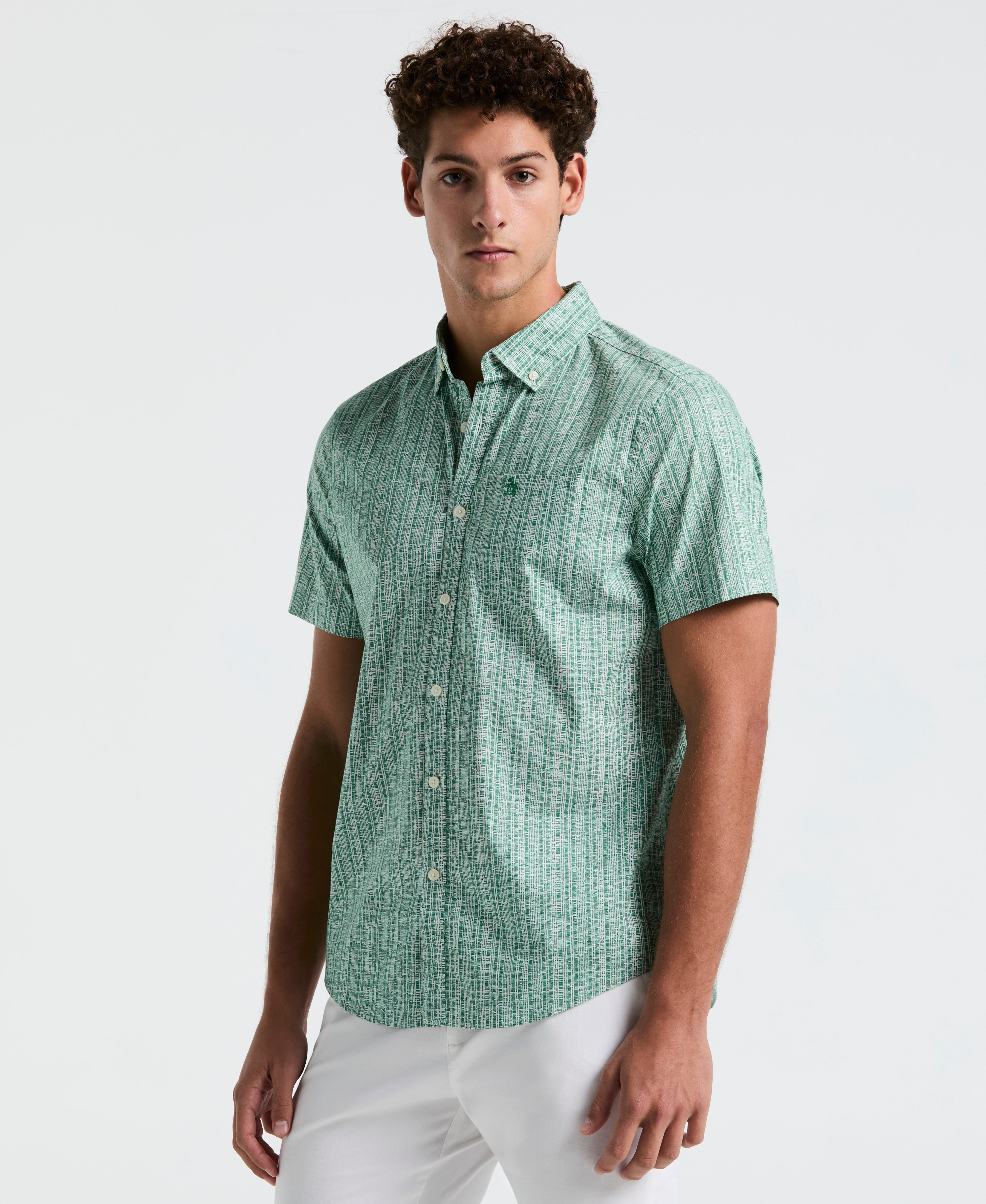 Cotton Poplin Texture Shirt