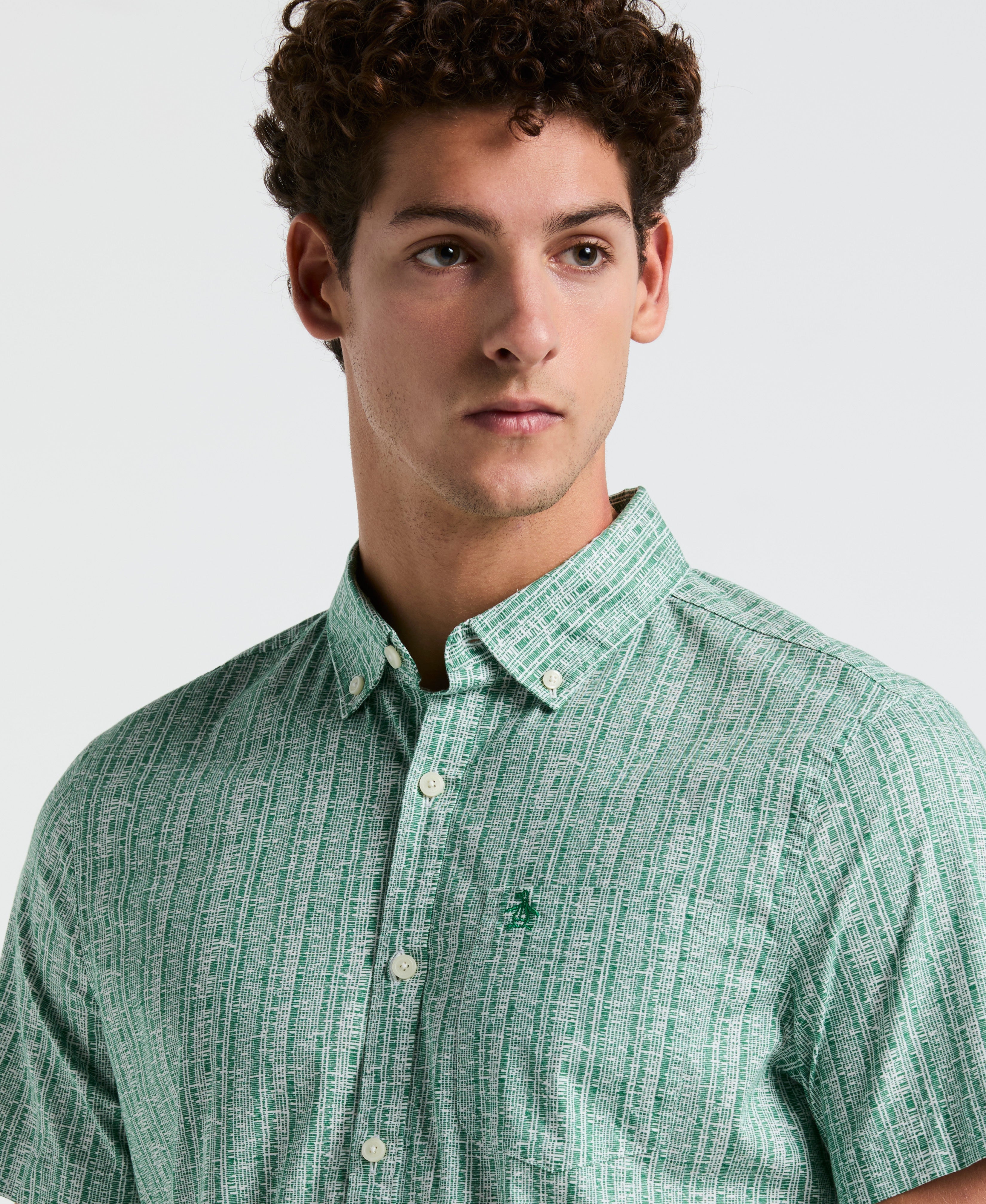 Cotton Poplin Texture Shirt