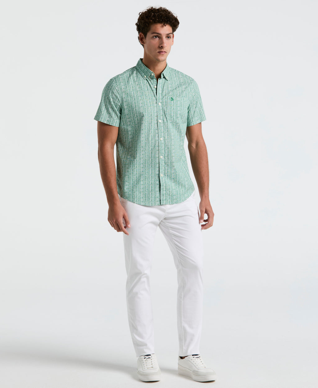 Cotton Poplin Texture Shirt