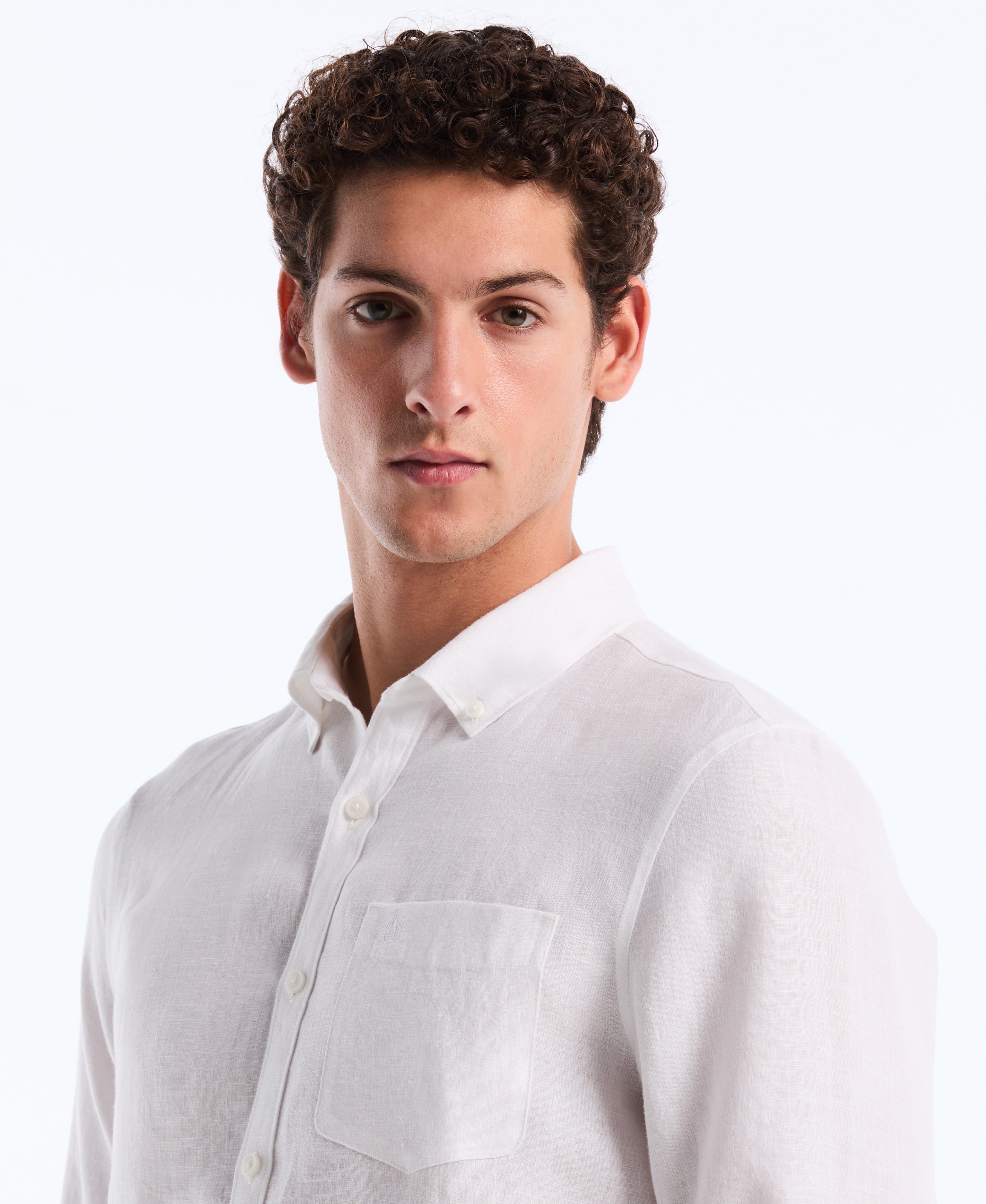 Delave Linen Long Sleeve Shirt