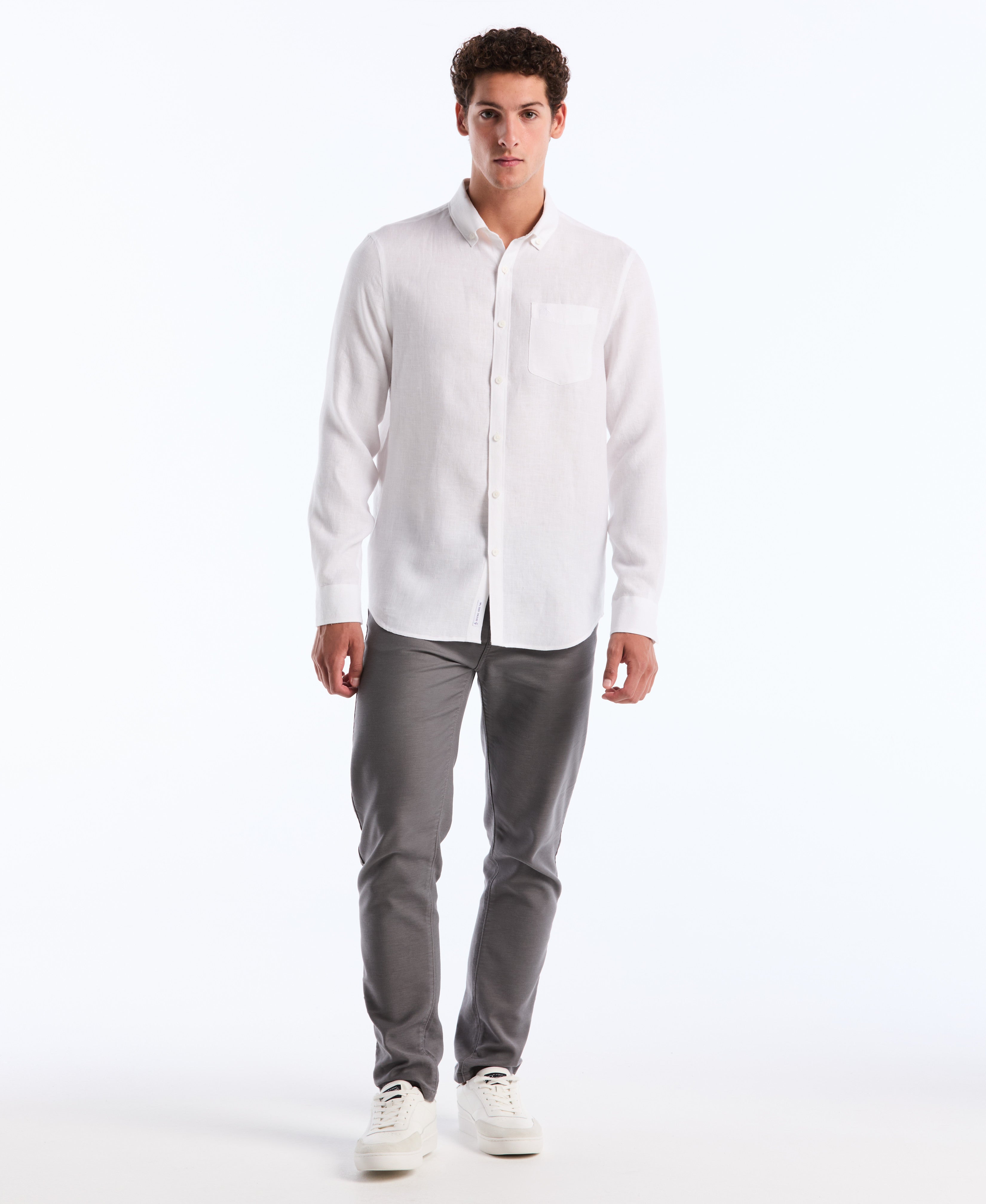 Delave Linen Long Sleeve Shirt