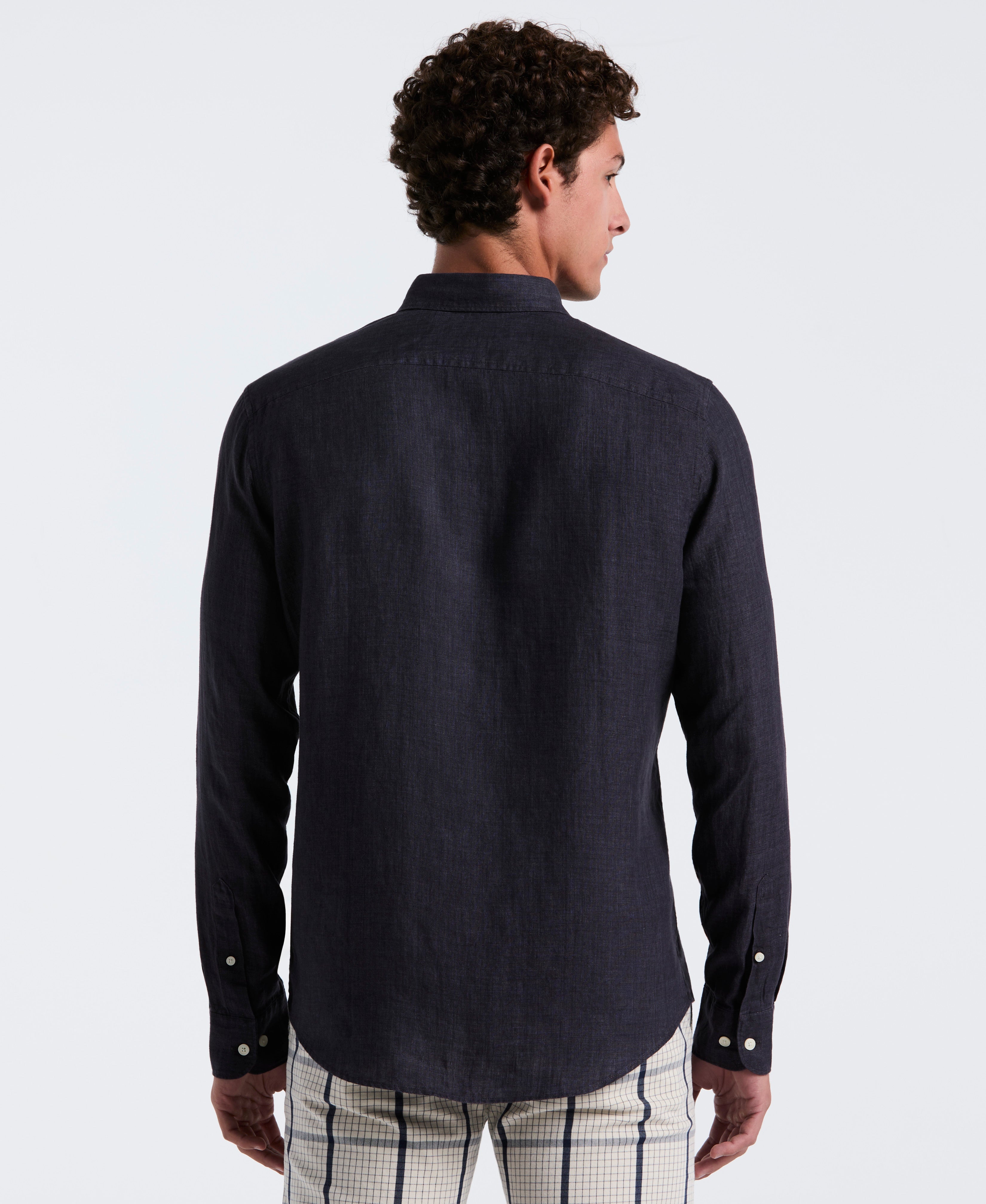 Delave Linen Long Sleeve Shirt