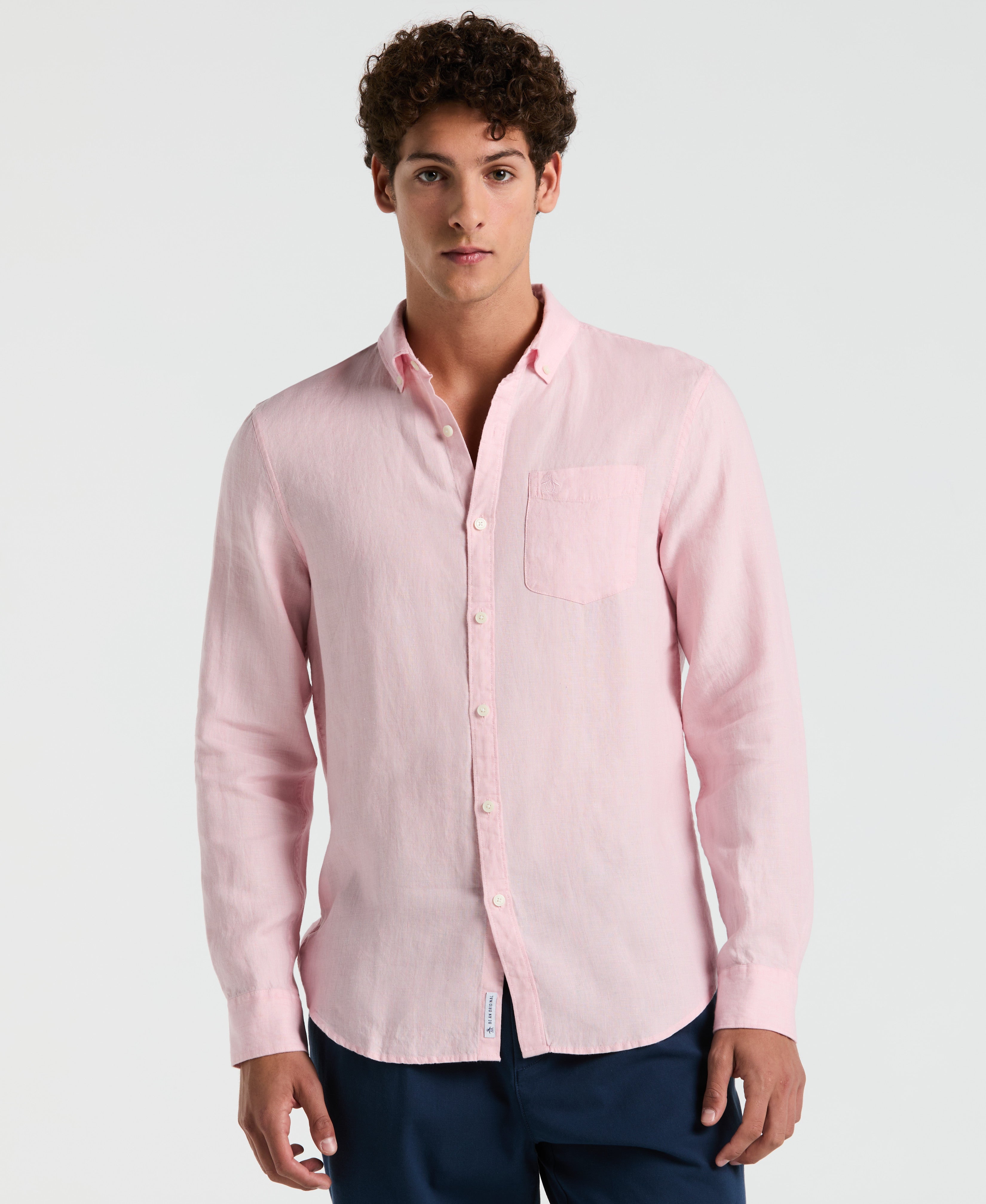 Delave Linen Long Sleeve Shirt