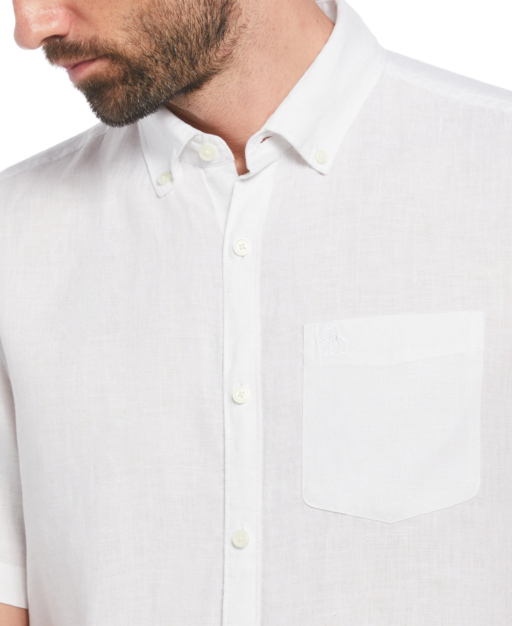 Delave Linen Short Sleeve Shirt