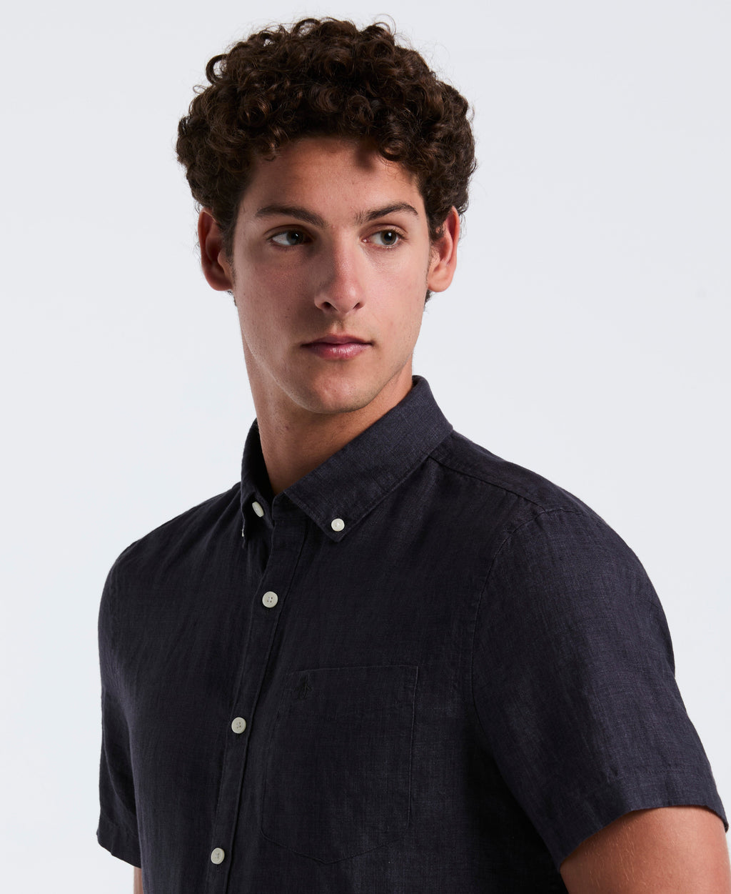 Delave Linen Short Sleeve Shirt