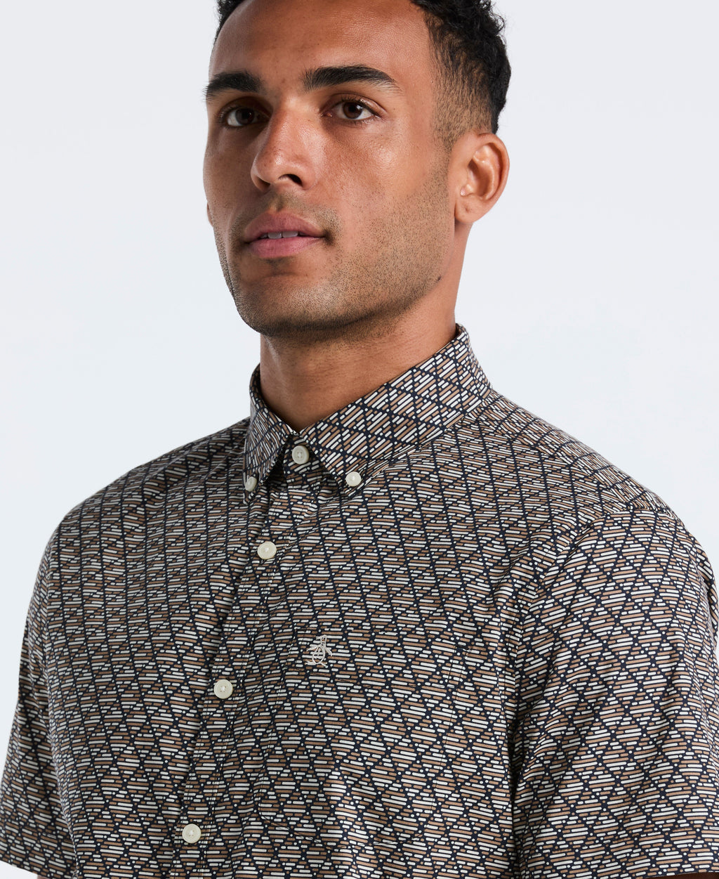 Diamond Geo Print Shirt