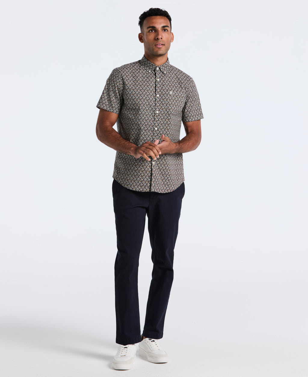 Diamond Geo Print Shirt
