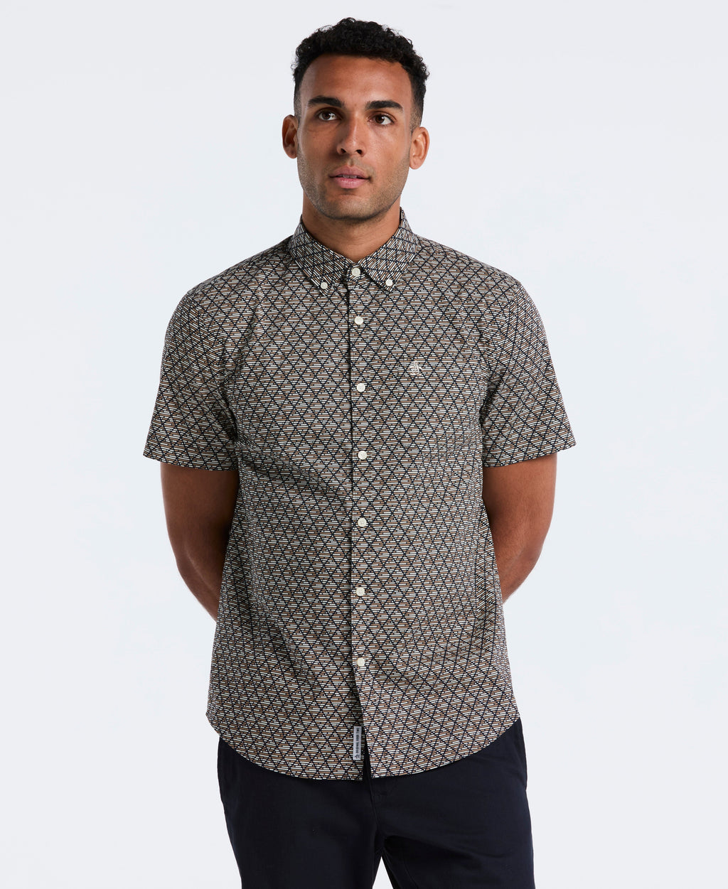Diamond Geo Print Shirt