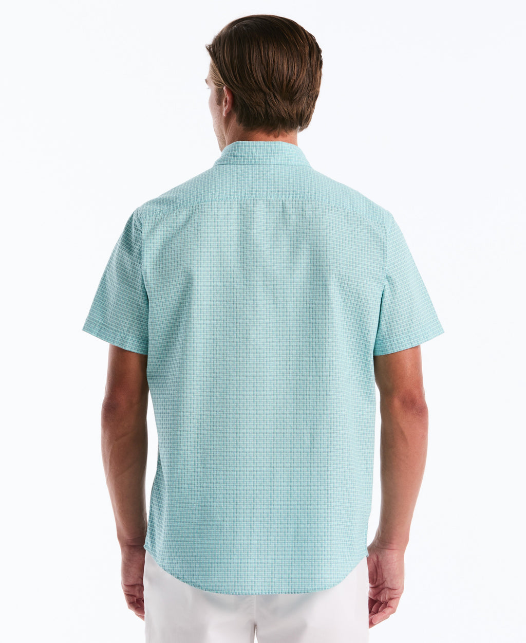 Dobby Striped Plaid Novelty Shirt