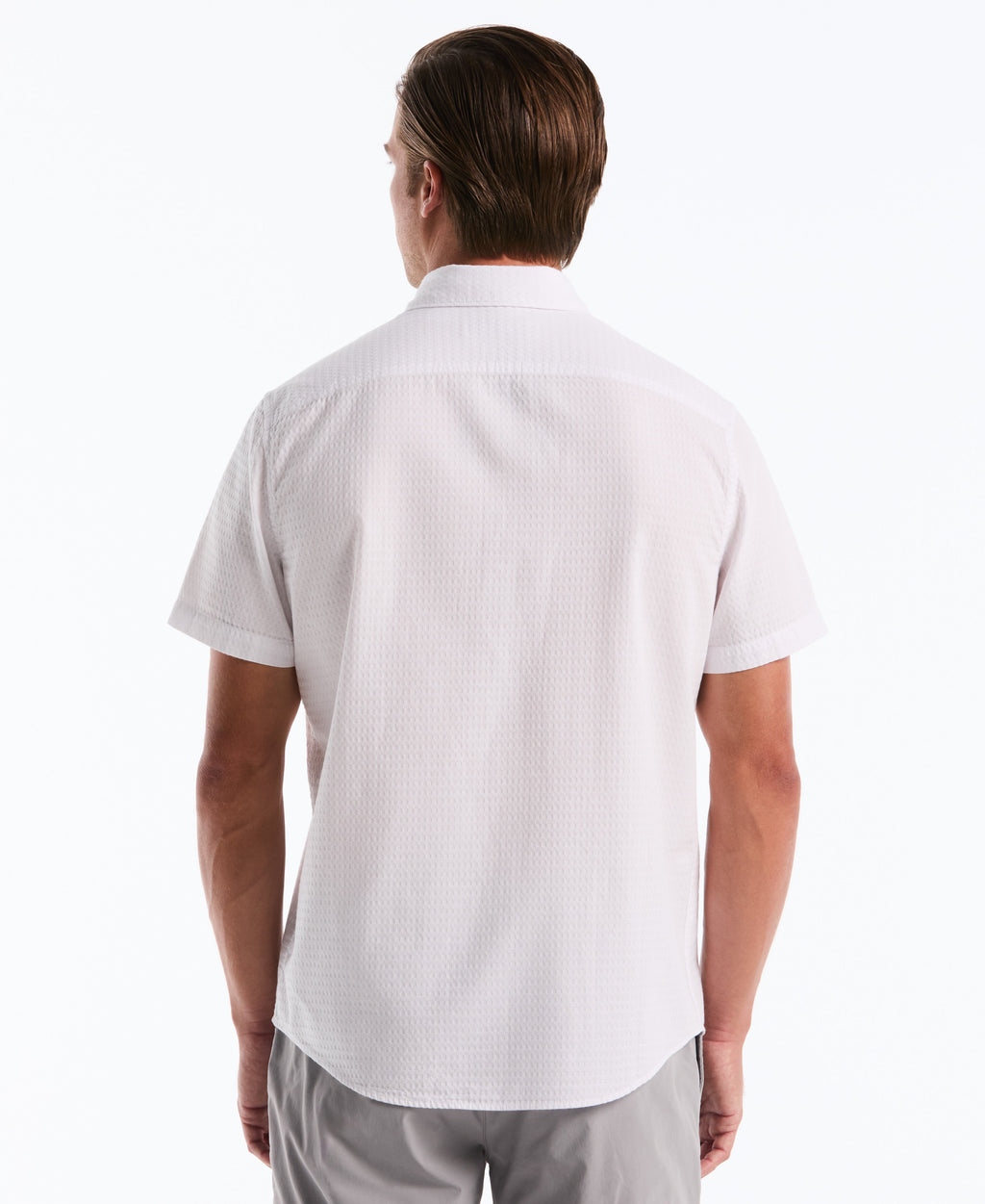 Dobby Striped Plaid Novelty Shirt