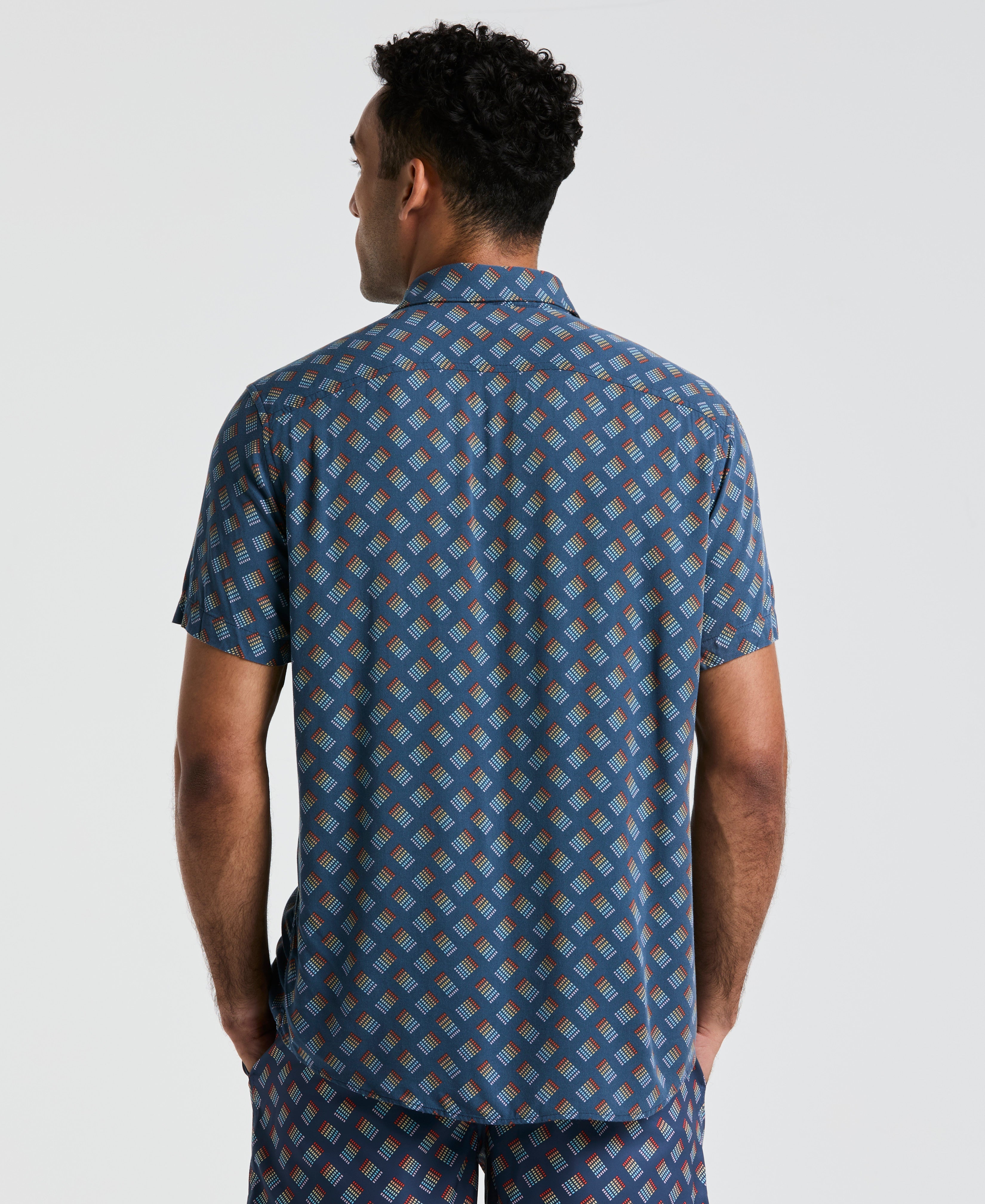 EcoVero™ All-Over Stripe Pride Shirt