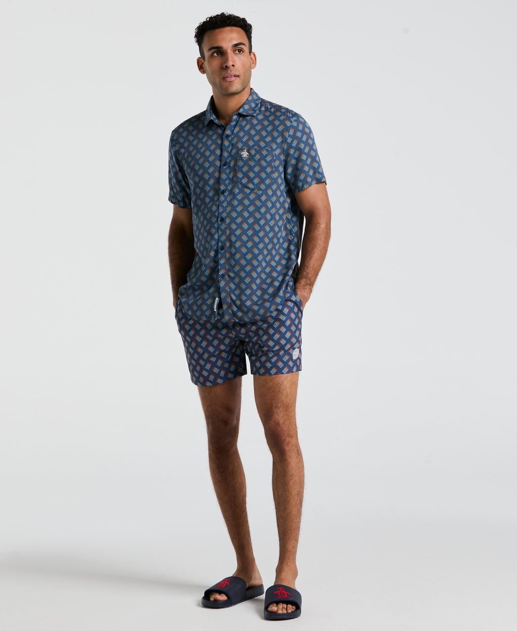 EcoVero™ All-Over Stripe Pride Shirt