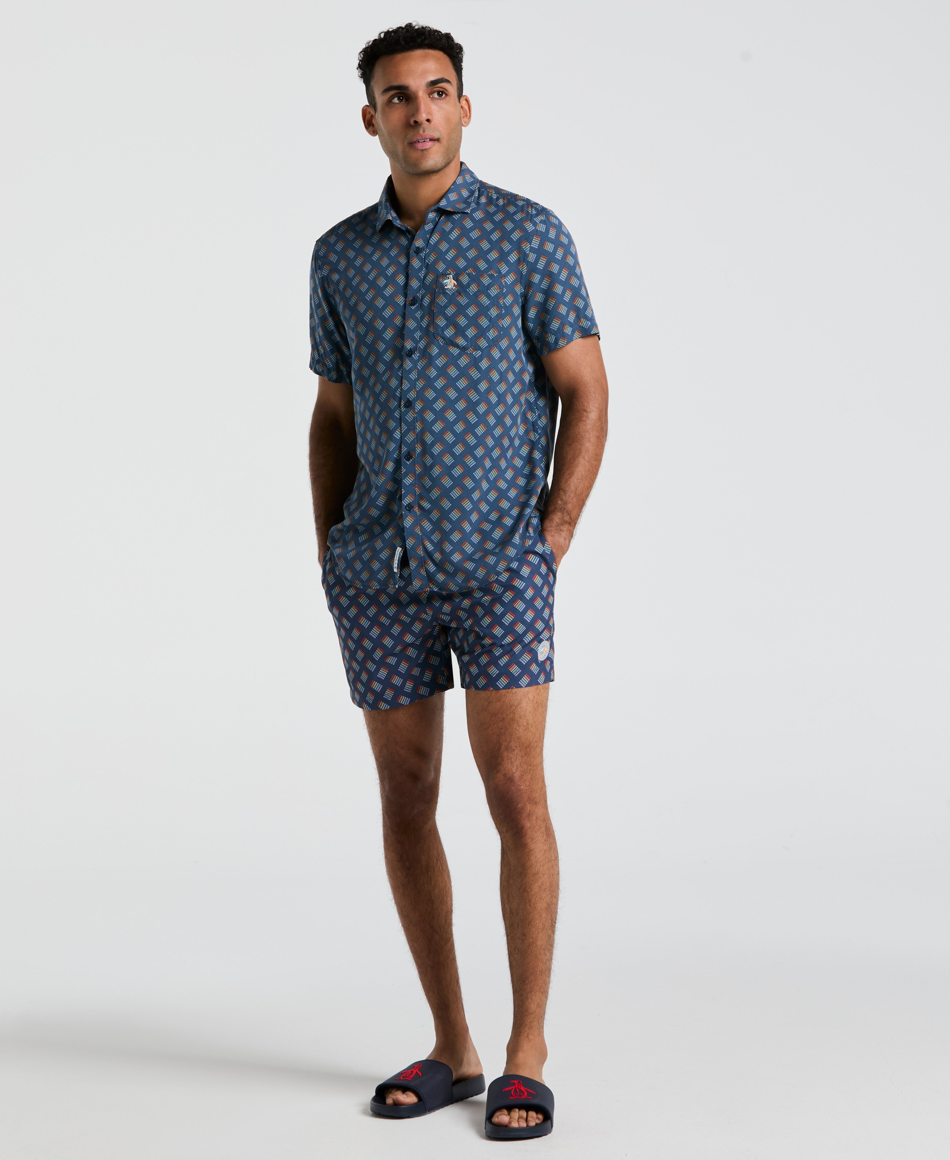 EcoVero™ All-Over Stripe Pride Shirt