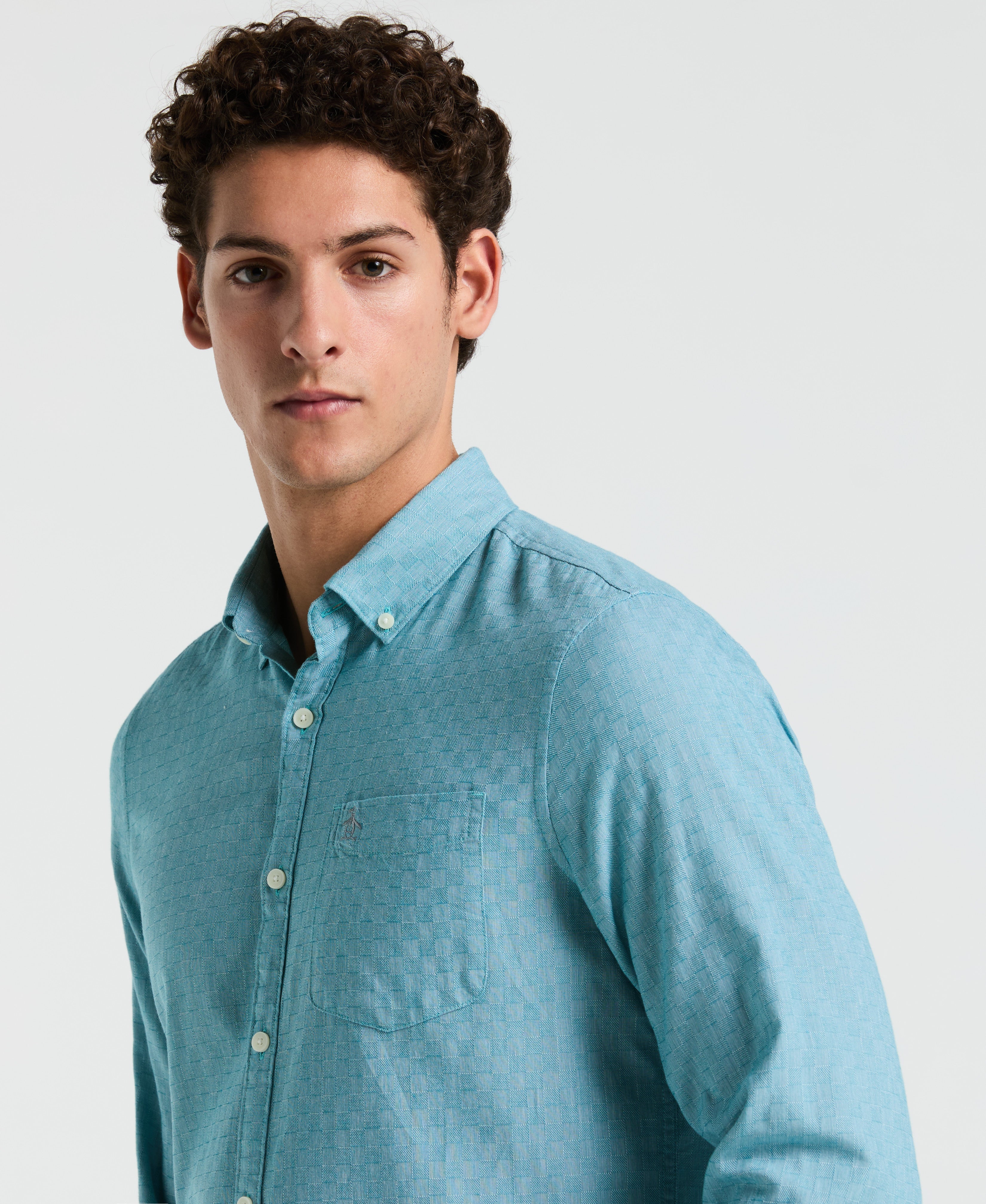 EcoVero™ Tonal Long Sleeve Shirt